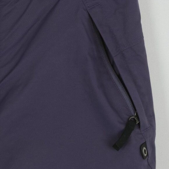 REI Girls Medium Purple Adjustable Fleece Lined Insulated Winter Snow Pants - Picture 8 of 14